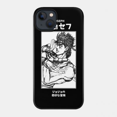 Joseph Joestar Jojos Bizarre Adventure Phone Case Official Cow Anime Merch