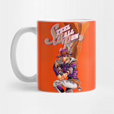 Jojo Steel Ball Run Mug Official Cow Anime Merch