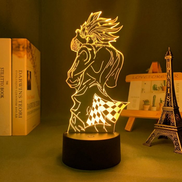 Anime 3d Light JoJo s Bizarre Adventure for Bedroom Decor Night Light Room Decoration Manga Gift 2 - JJBA Store