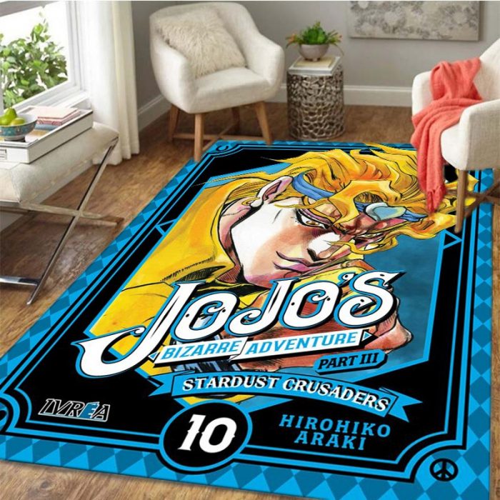 Jojo s Bizarre Adventure Area Rug JOJO Carpet Anime Rug Holiday Gifts Rugs For Living Room 17 - JJBA Store