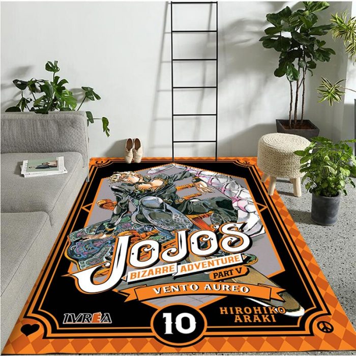 Jojo s Bizarre Adventure Area Rug JOJO Carpet Anime Rug Holiday Gifts Rugs For Living Room 6 - JJBA Store