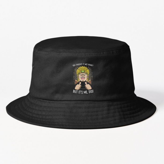 Jójó'S Bízárré Adventure You Thought It Was Graphic Retro Bucket Hat Official Cow Anime Merch