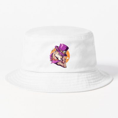 Jojo'S Bizarre Adventure-Dog Sticker Bucket Hat Official Cow Anime Merch