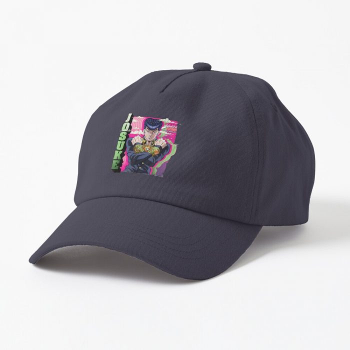 Jojo'S Bizarres Adventures Josukes Clouds Funny Cap Official Cow Anime Merch