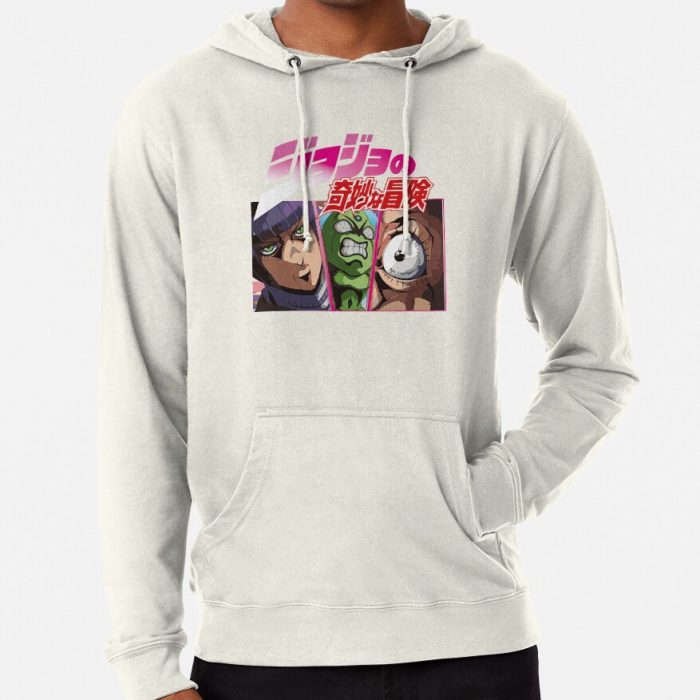 Jojo'S Bizarre Anime Hoodie Official Cow Anime Merch