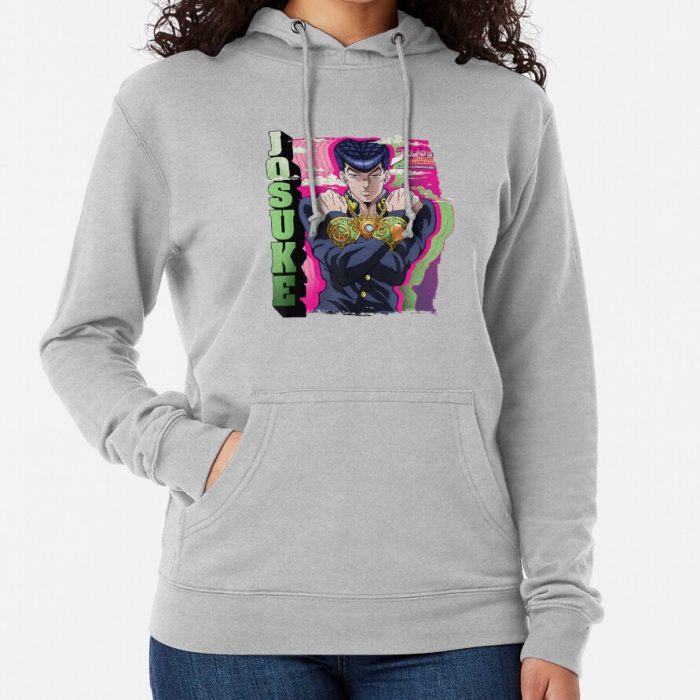 Jojo'S Bizarres Adventures Josukes Clouds Funny Hoodie Official Cow Anime Merch