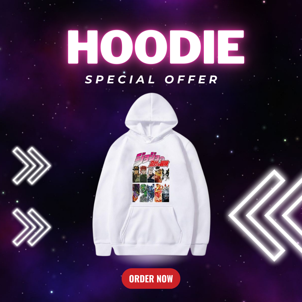 JJBA Hoodie - JJBA Store