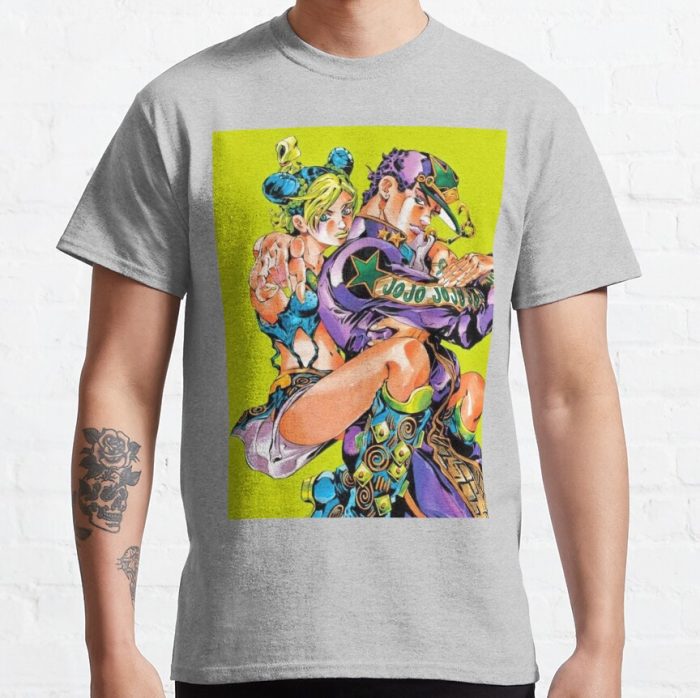 Cool Art Of -%[?Jojos?]%- Adventures -%[? Bizarres?]%- Film T-Shirt Official Cow Anime Merch