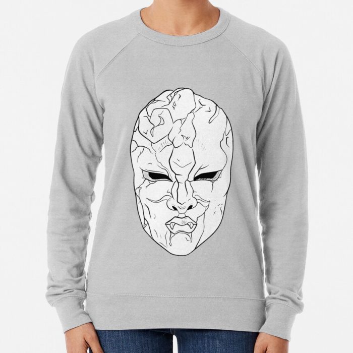 Stone Mask Sweatshirt Official Cow Anime Merch